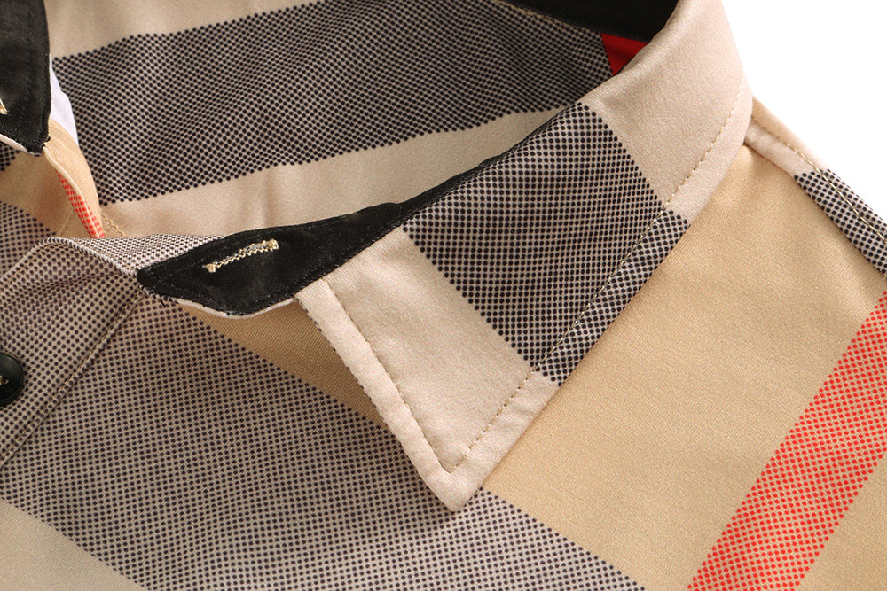 Brand New Cotton 100% Men T-Shirt V-neck Man Stripe T-shirts Tops Tees For Male T SHIRT Clothes