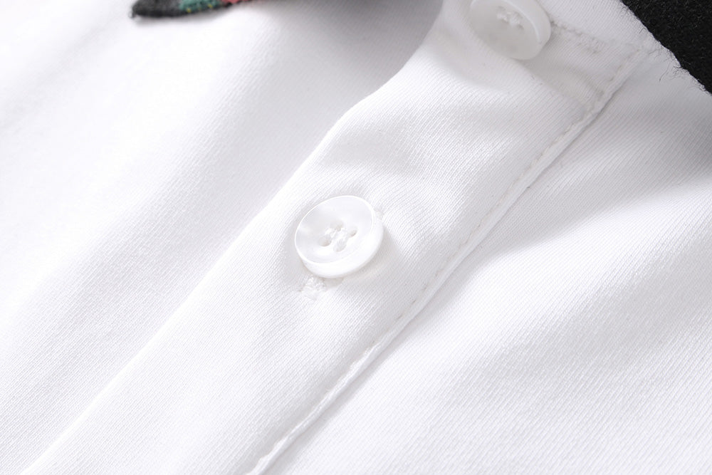 G Brand New Cotton 100% Men T-Shirt Polo V-neck Man Black White T-shirts Tops Tees For Male T SHIRT Clothes