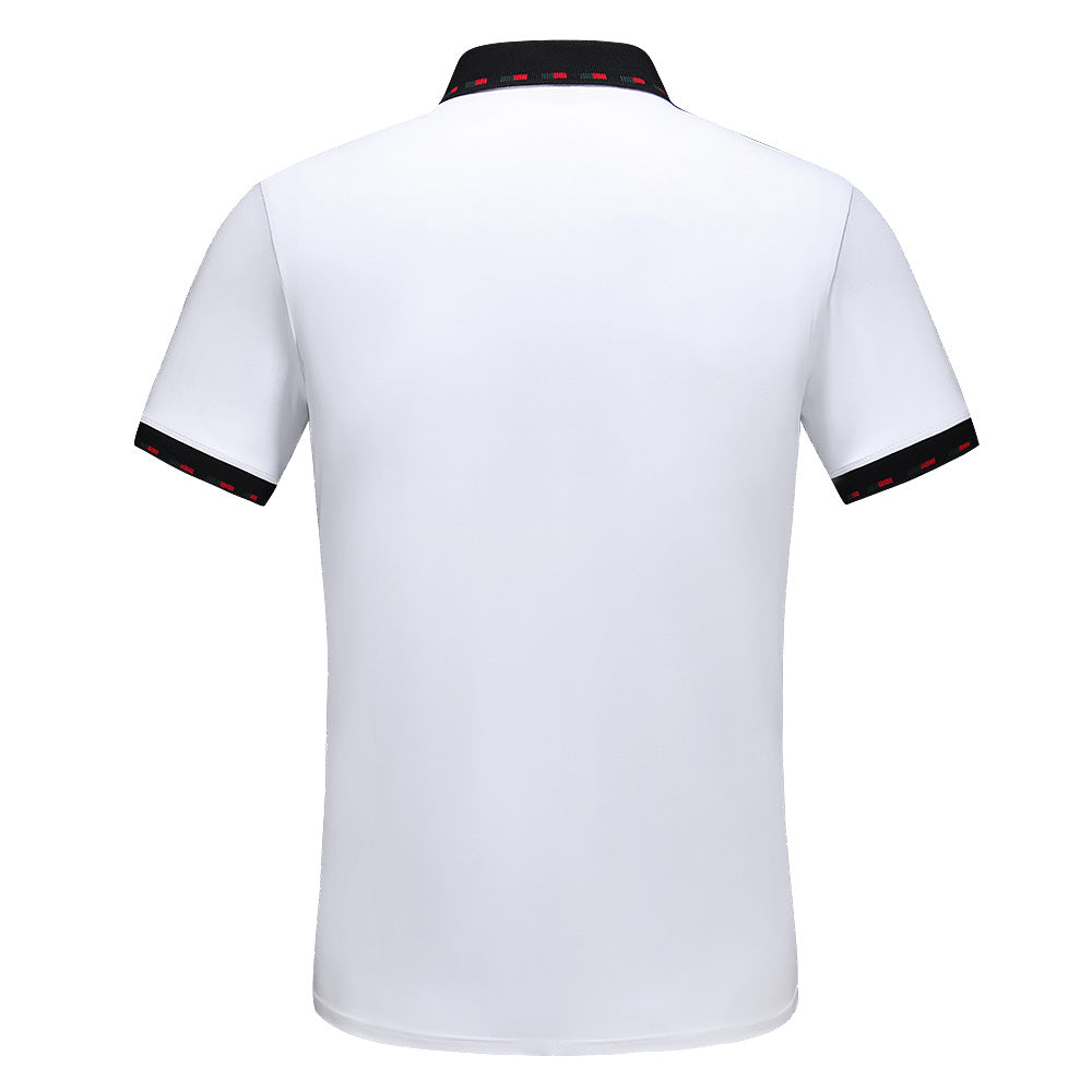 Brand New Cotton 100% G Men T-Shirt Polo V-neck Man Black White T-shirts Tops Tees For Male T SHIRT Clothes