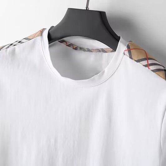 Tout nouveau coton 100% hommes T-Shirt col rond homme noir blanc T-shirts hauts T-shirts pour homme T SHIRT vêtements 