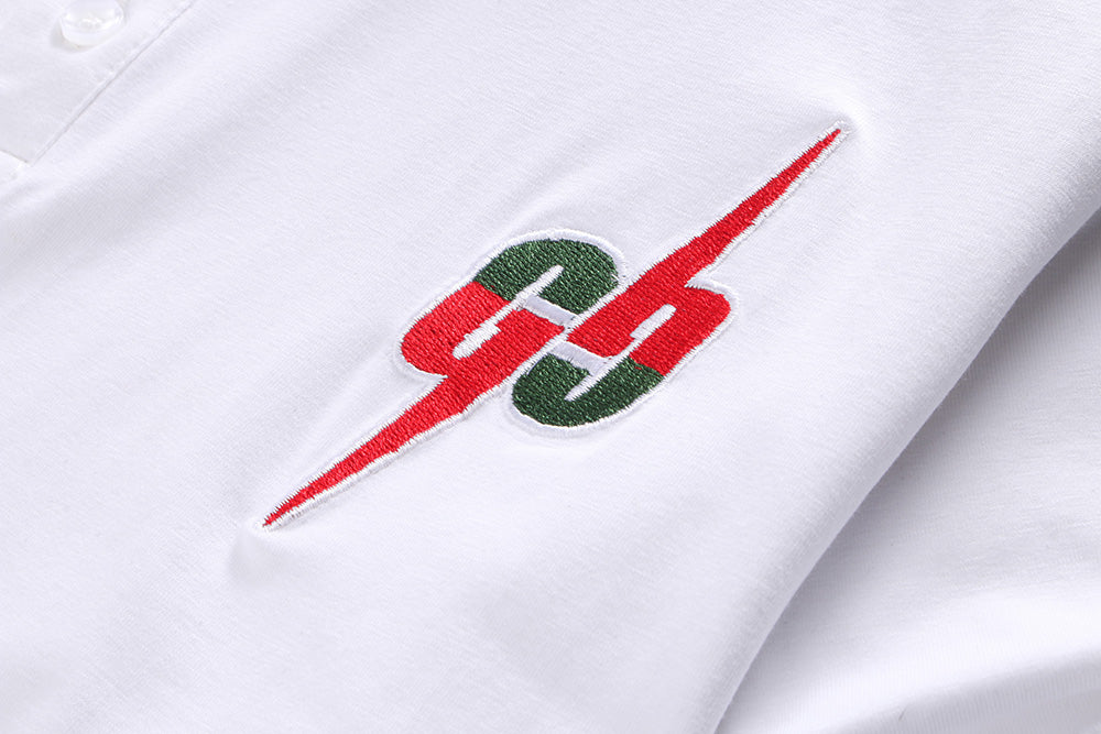 Brand New Cotton 100% G Men T-Shirt Polo V-neck Man Black White T-shirts Tops Tees For Male T SHIRT Clothes