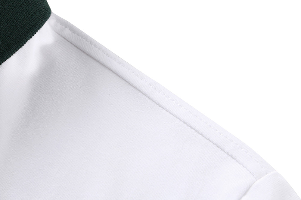 Tout nouveau coton 100% hommes T-Shirt col en v homme noir blanc T-shirts hauts T-shirts pour homme T SHIRT vêtements 